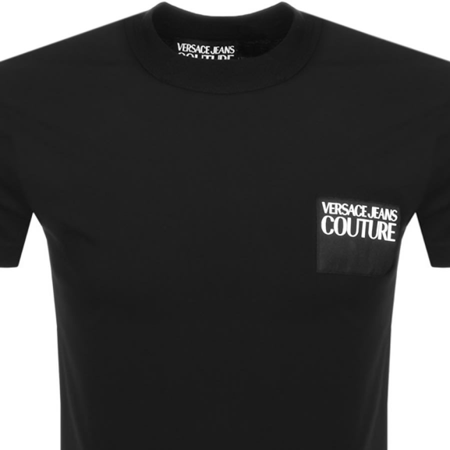Alternative Image for ProductVersace Jeans Couture Logo T Shirt Black2